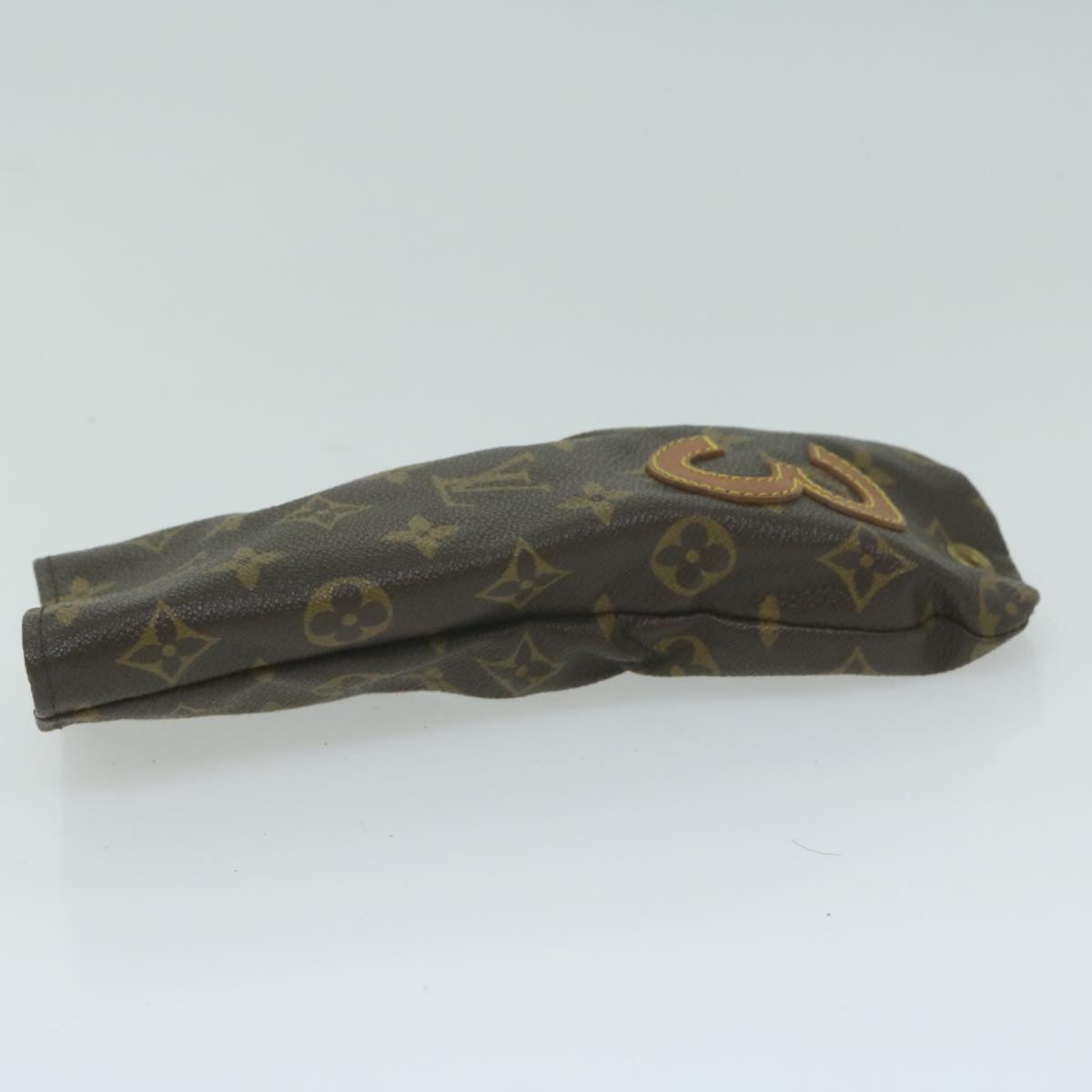 LOUIS VUITTON Monogram Golf club covers Pouch No.3 M58243 LV Auth bs11613