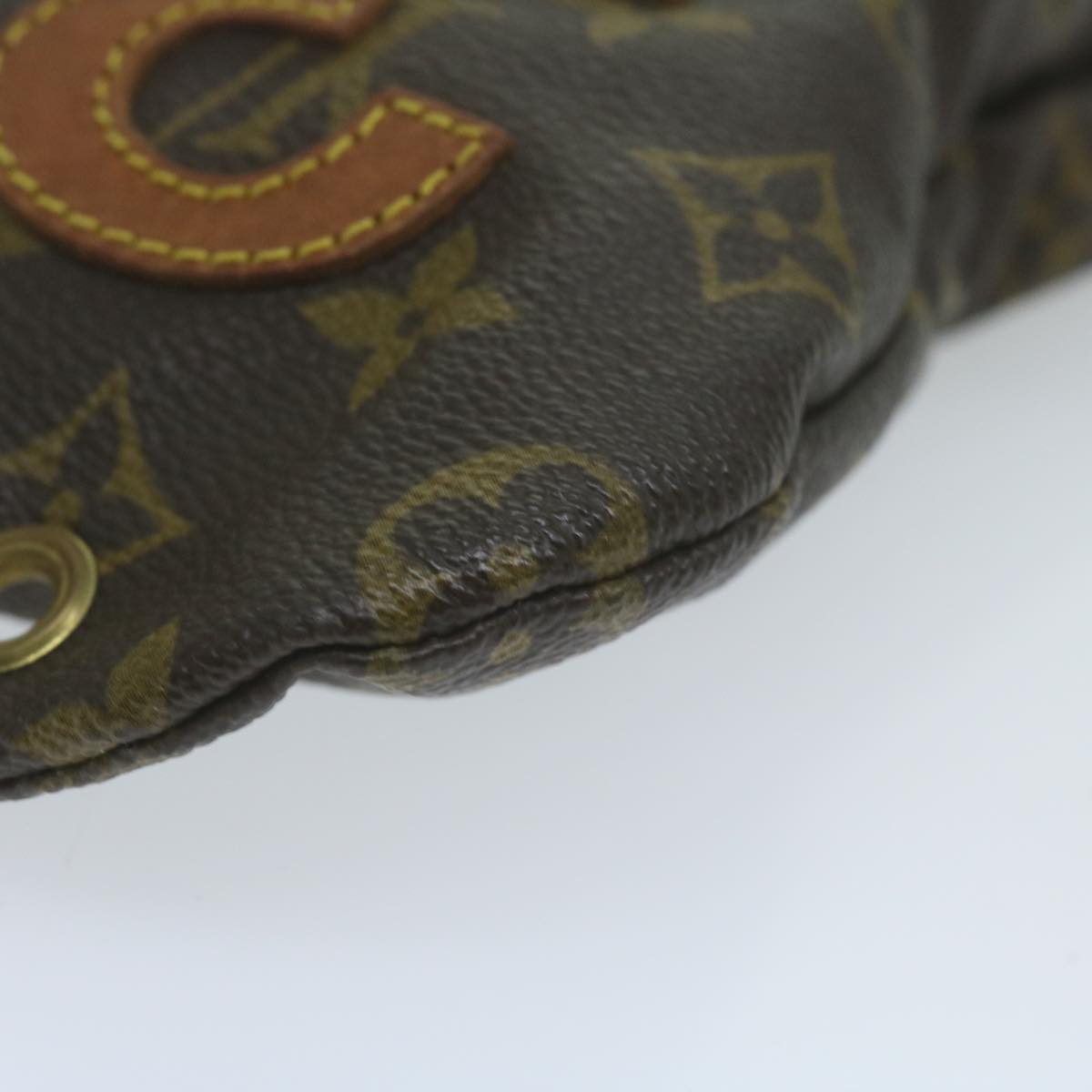 LOUIS VUITTON Monogram Golf club covers Pouch No.3 M58243 LV Auth bs11613