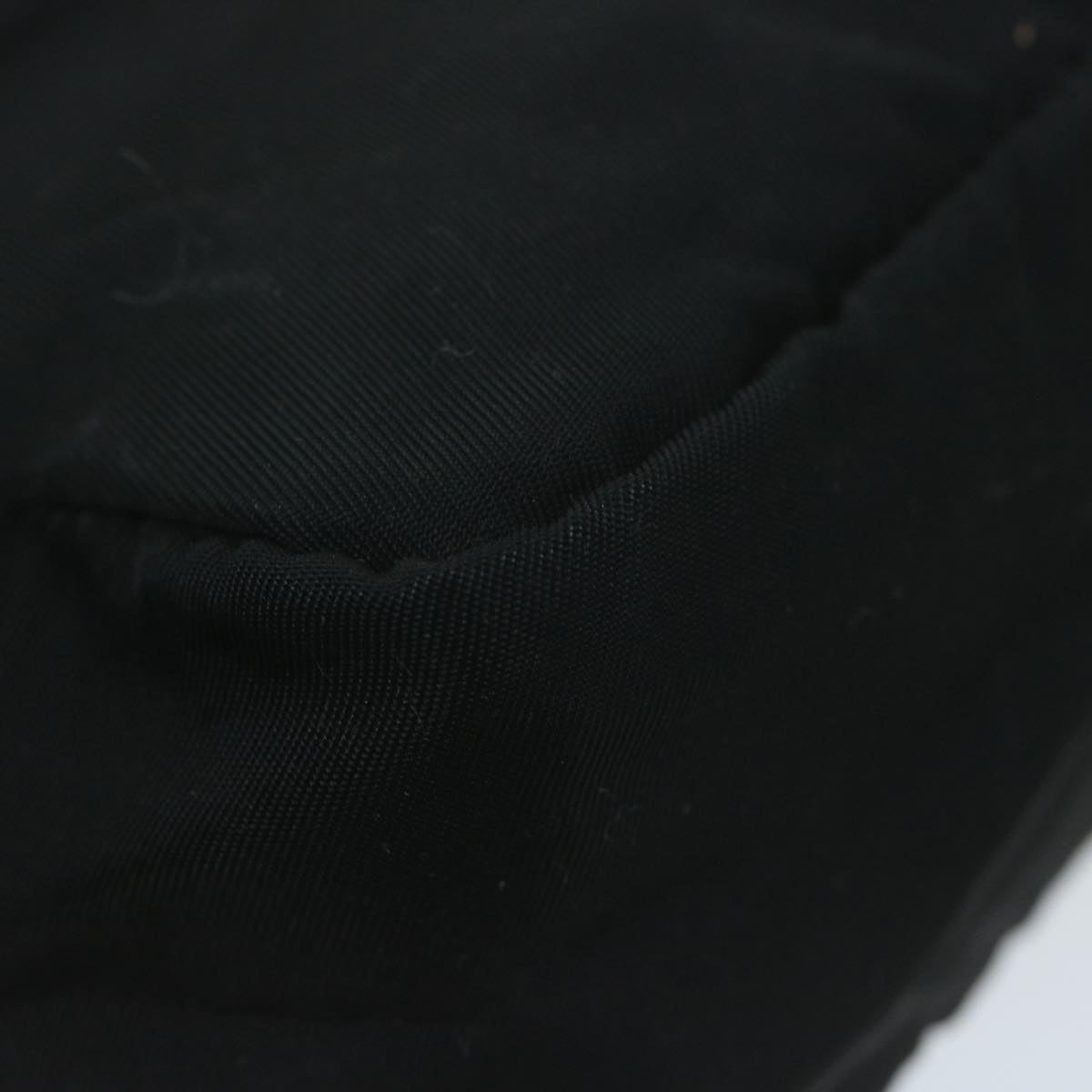 PRADA Pouch Nylon Black Auth bs11783