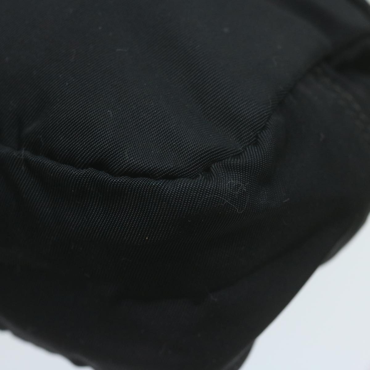 PRADA Pouch Nylon Black Auth bs11783