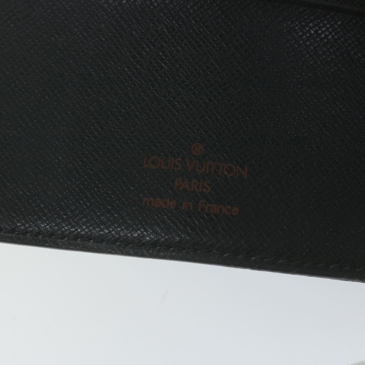 LOUIS VUITTON Epi Agenda MM Day Planner Cover Blue R20055 LV Auth bs11827