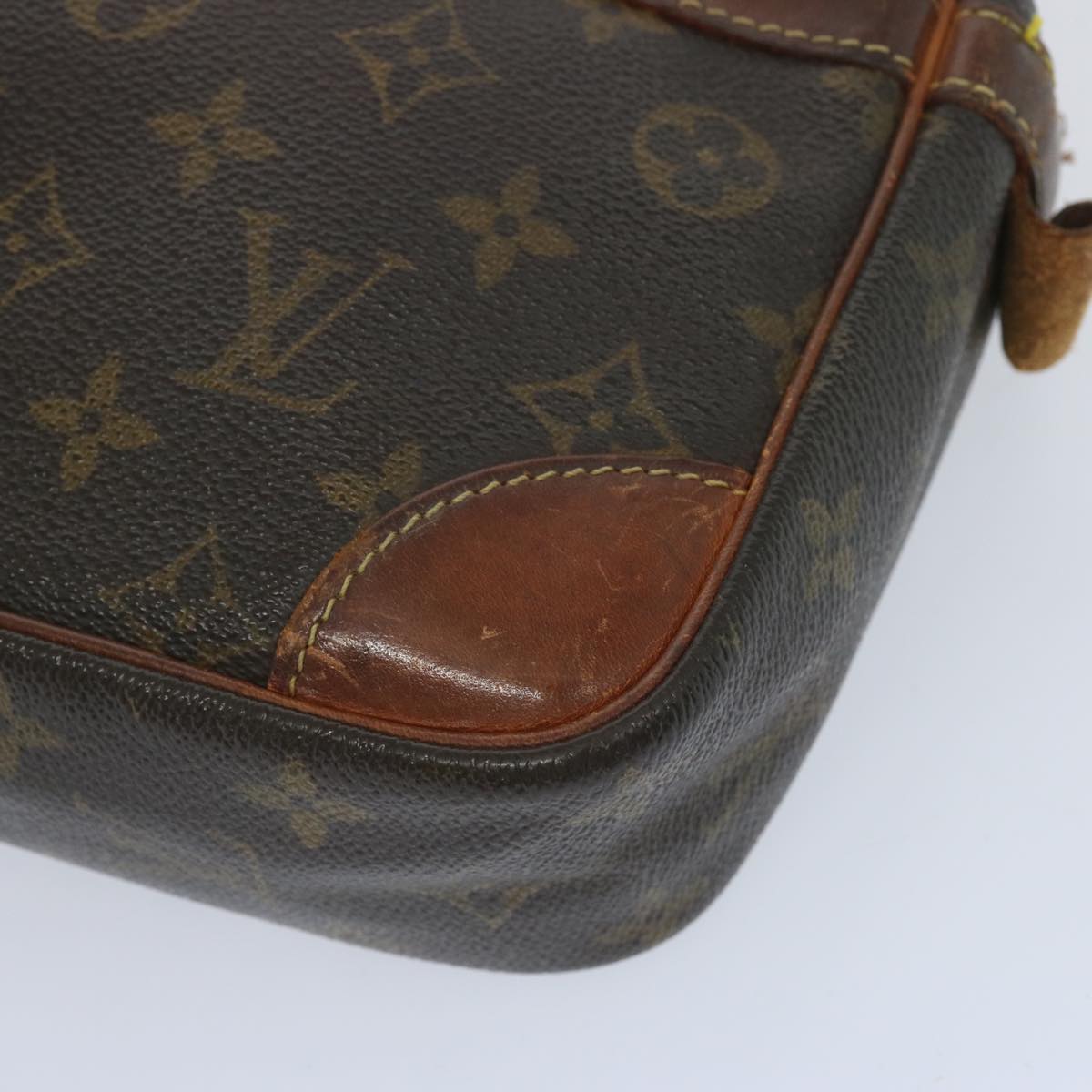 LOUIS VUITTON Monogram Compiegne 28 Clutch Bag M51845 LV Auth bs11970