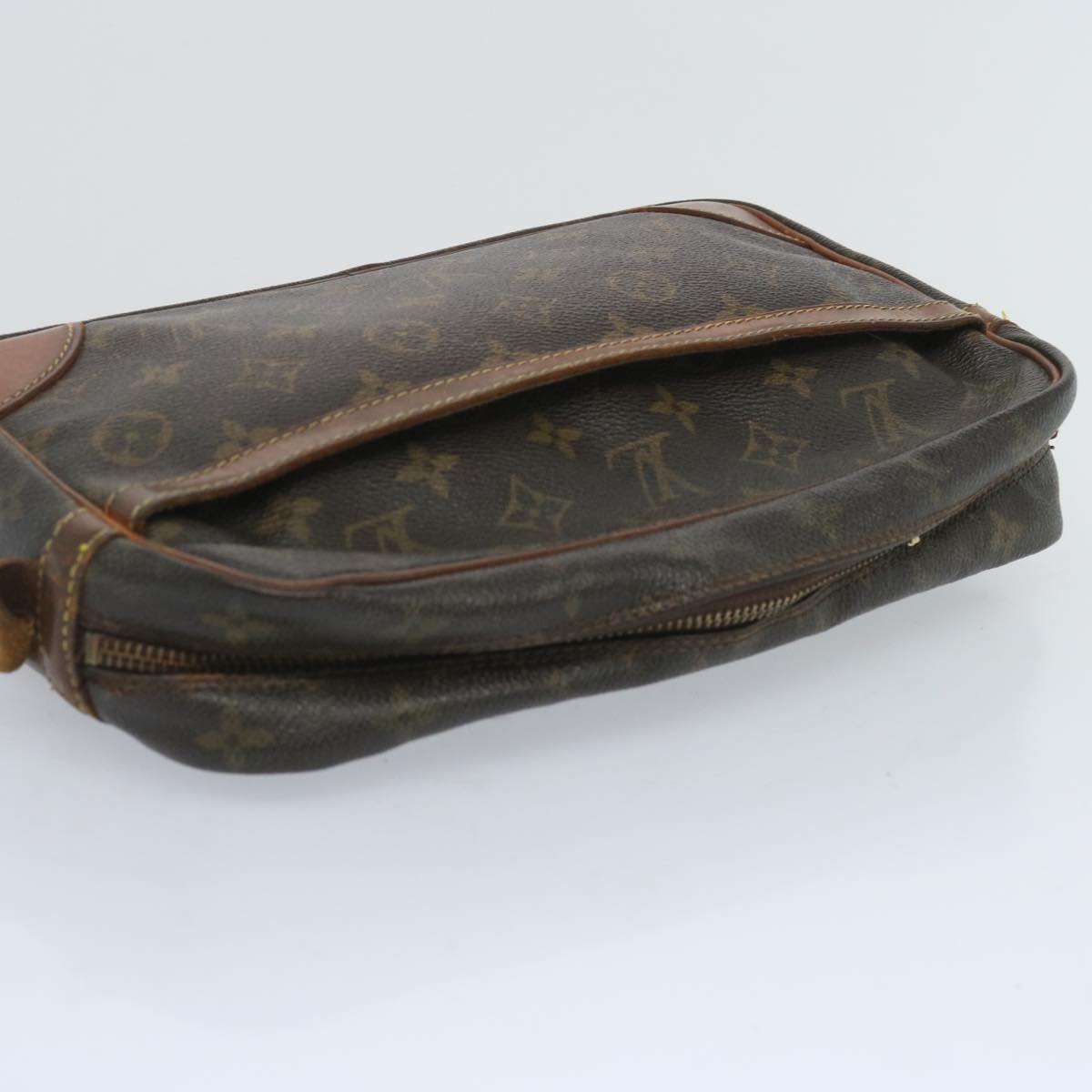 LOUIS VUITTON Monogram Compiegne 28 Clutch Bag M51845 LV Auth bs11970