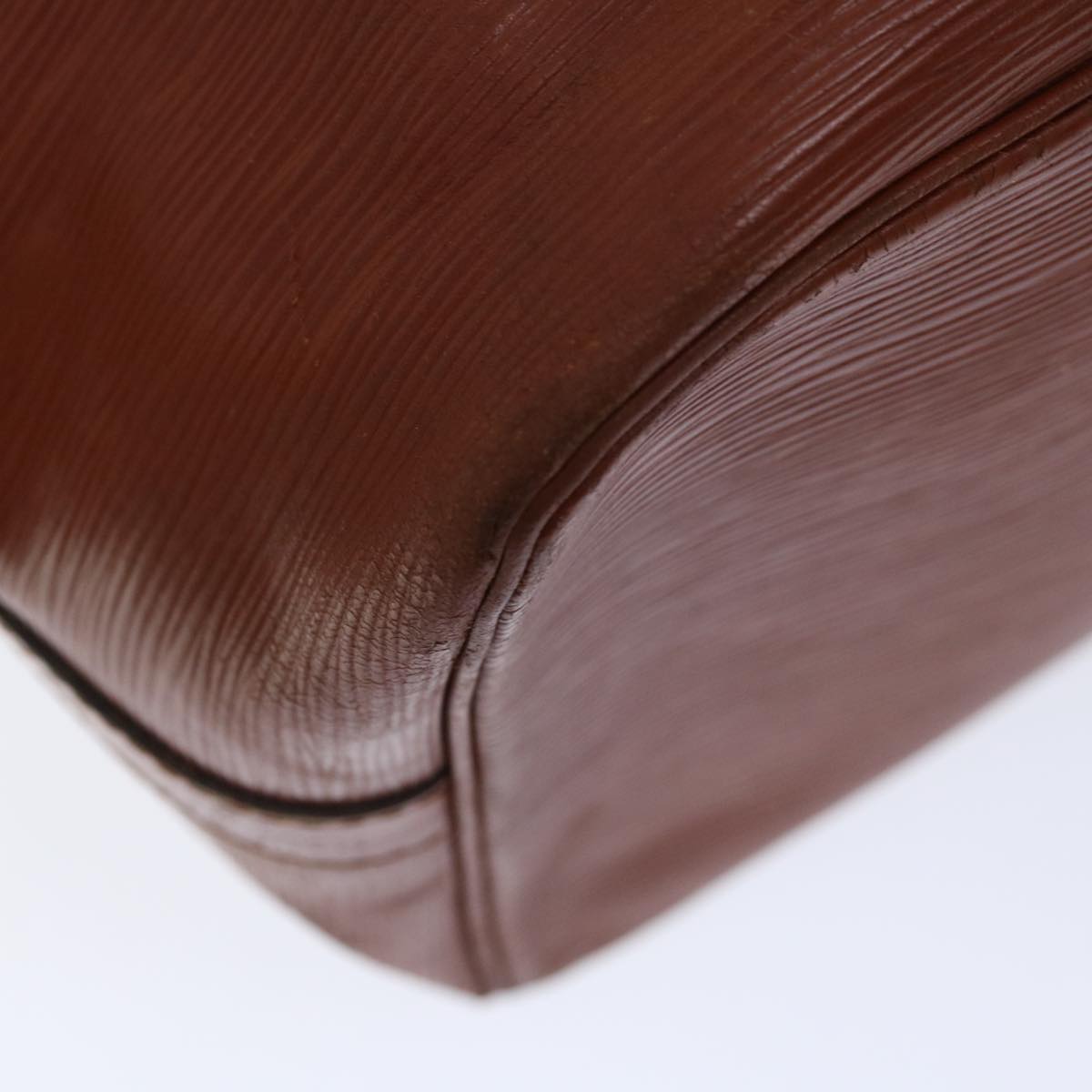 LOUIS VUITTON Epi Petit Noe Shoulder Bag Brown M44103 LV Auth bs12010