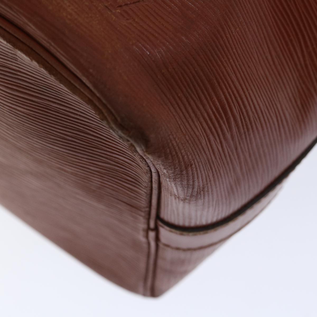 LOUIS VUITTON Epi Petit Noe Shoulder Bag Brown M44103 LV Auth bs12010