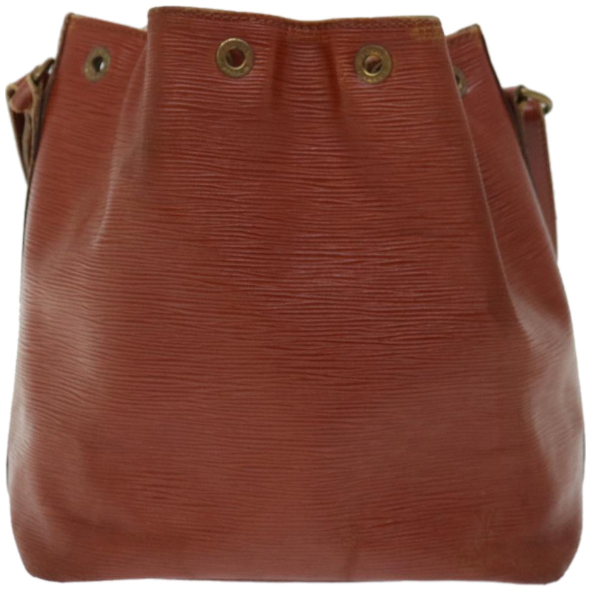 LOUIS VUITTON Epi Petit Noe Shoulder Bag Brown M44103 LV Auth bs12010