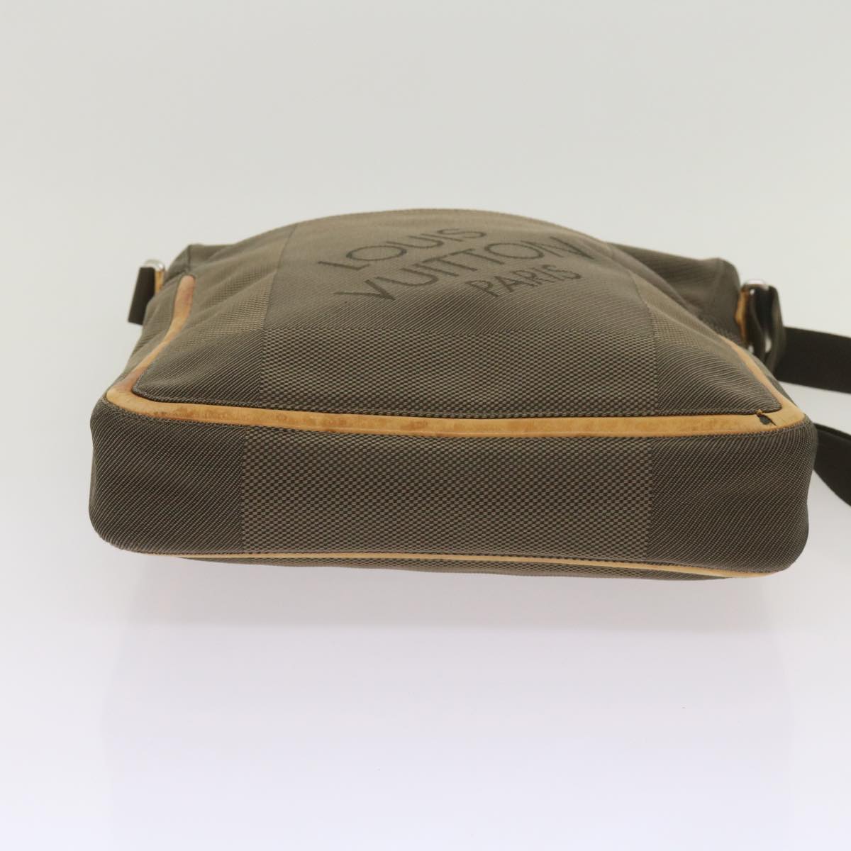 LOUIS VUITTON Damier Geant Compignon Messenger bag Khaki M93045 LV Auth bs12058