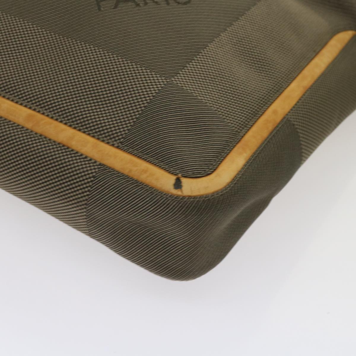 LOUIS VUITTON Damier Geant Compignon Messenger bag Khaki M93045 LV Auth bs12058