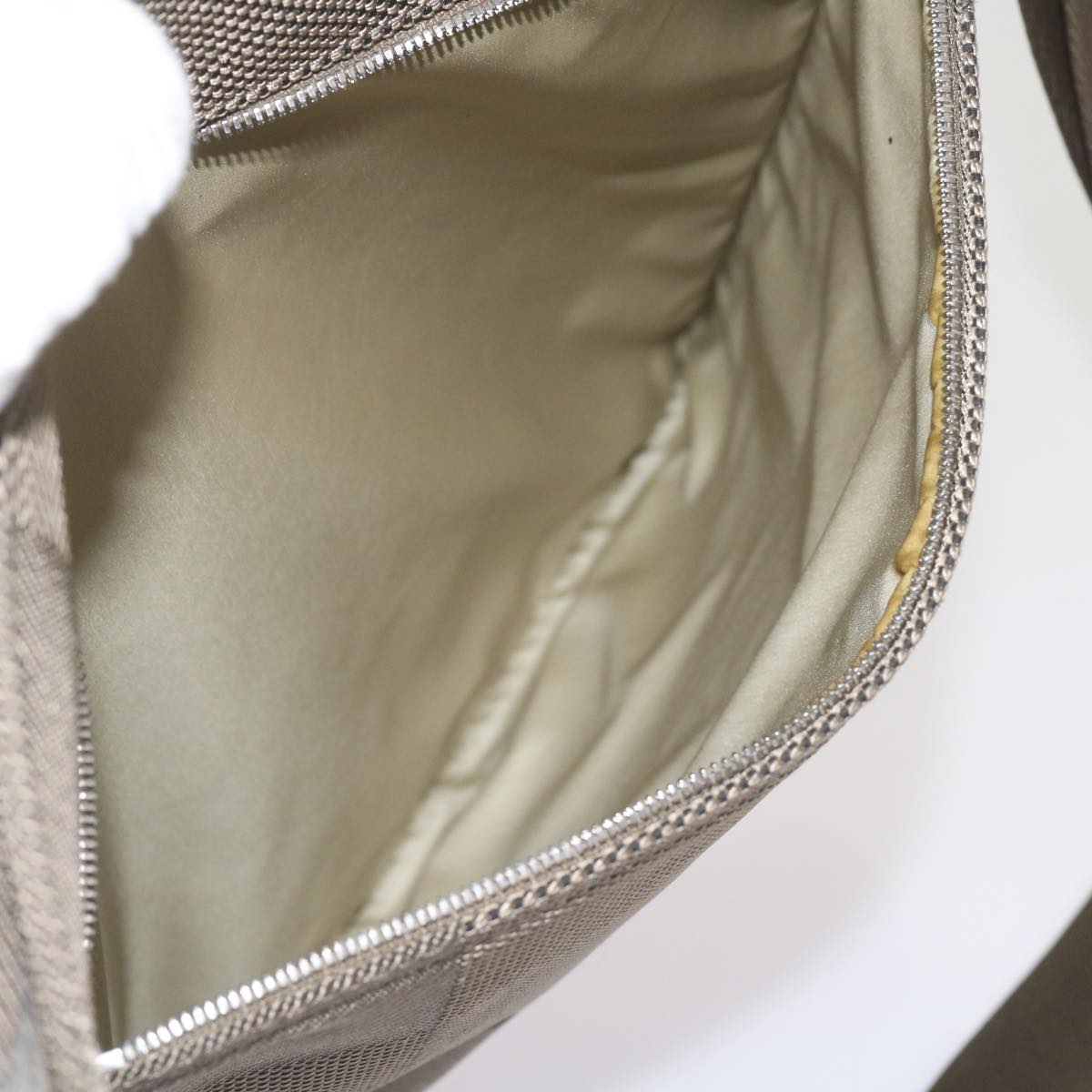LOUIS VUITTON Damier Geant Compignon Messenger bag Khaki M93045 LV Auth bs12058