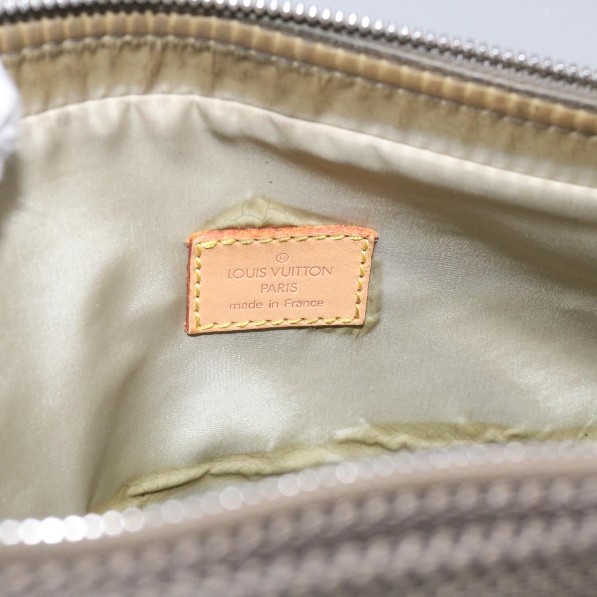 LOUIS VUITTON Damier Geant Compignon Messenger bag Khaki M93045 LV Auth bs12058