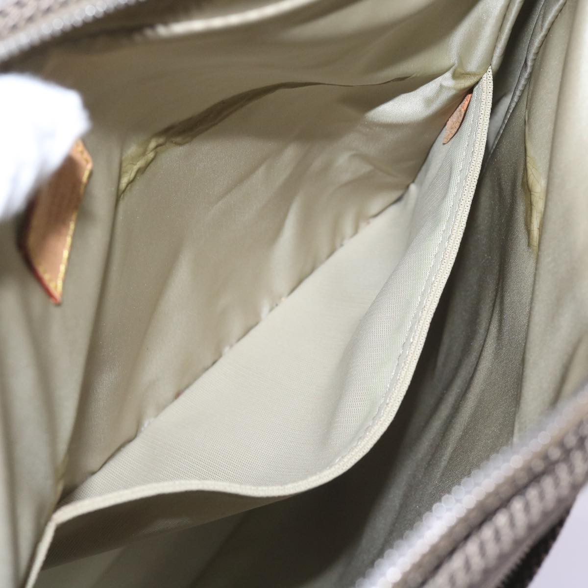 LOUIS VUITTON Damier Geant Compignon Messenger bag Khaki M93045 LV Auth bs12058