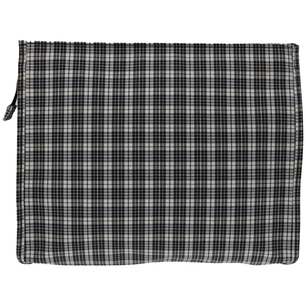 Christian Dior Clutch Bag Nylon Black Auth bs12231V
