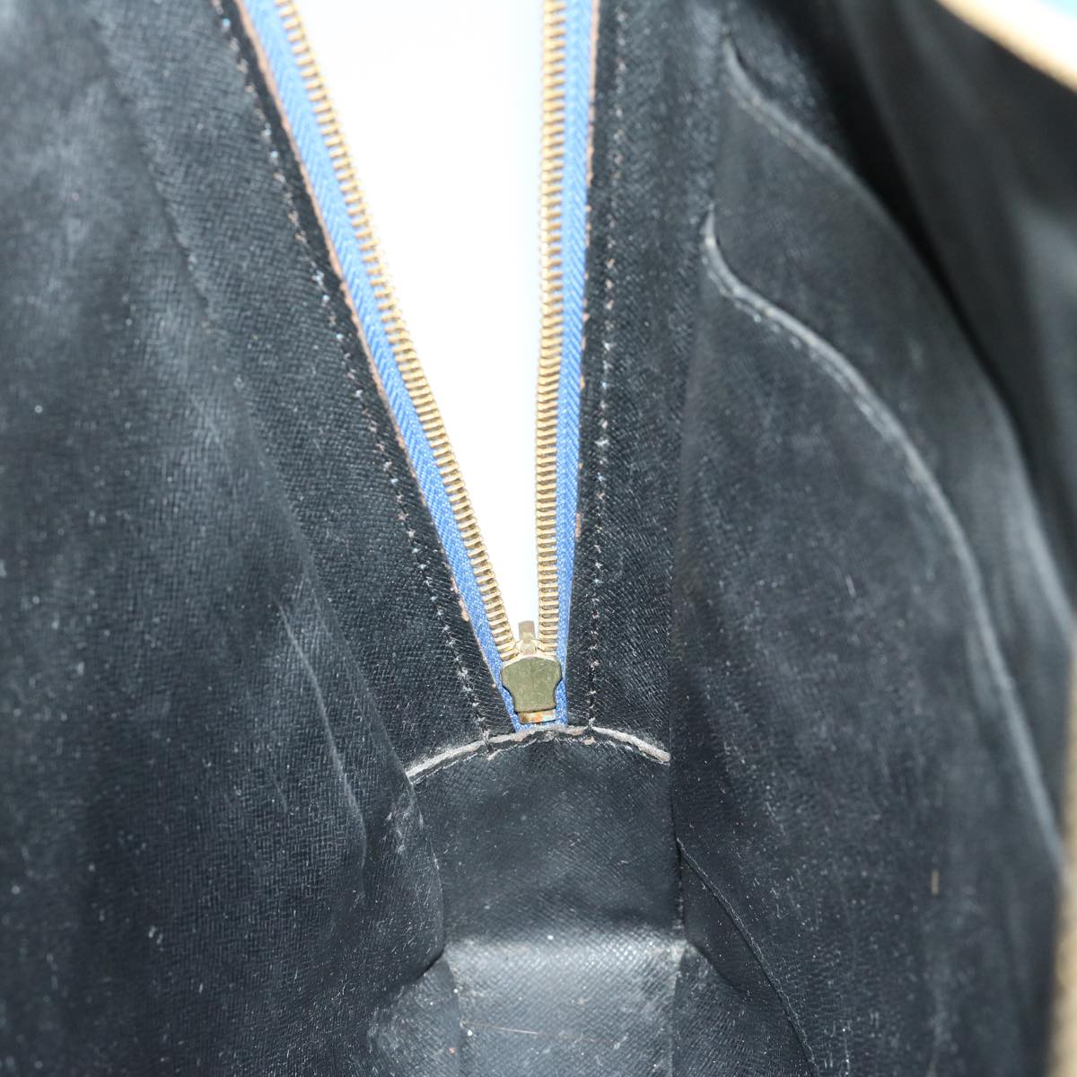 LOUIS VUITTON Epi Porte Documents Voyage Business Bag Blue M54475 Auth bs12244