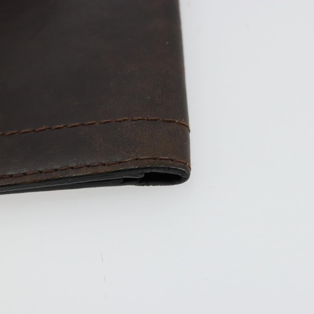 LOUIS VUITTON Utah Porte Valeurs Cartes Credit Leather Black M97020 Auth bs12404