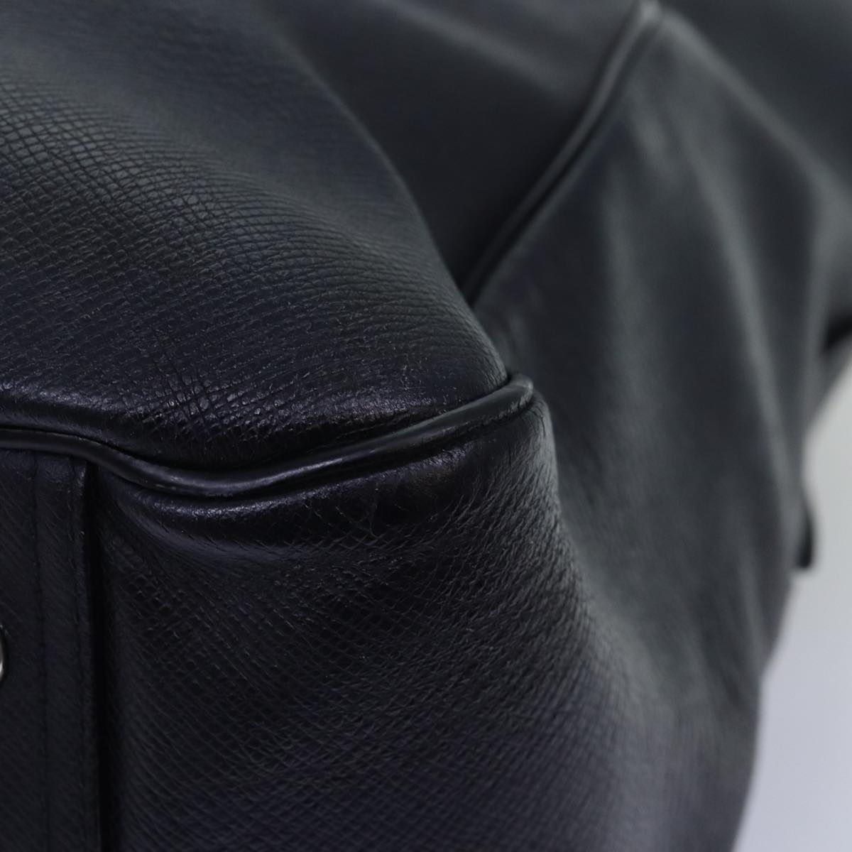 LOUIS VUITTON Taiga Cabas Zippe Boston Bag Navy M22842 LV Auth bs13957