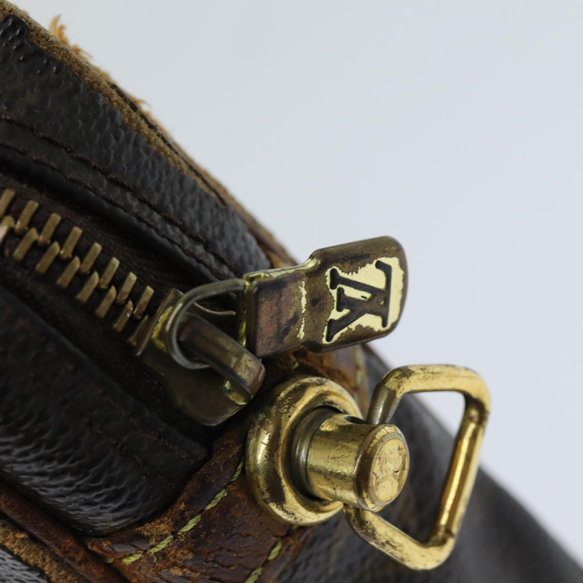 LOUIS VUITTON Monogram Marly Dragonne GM Clutch Bag M51825 LV Auth bs14639