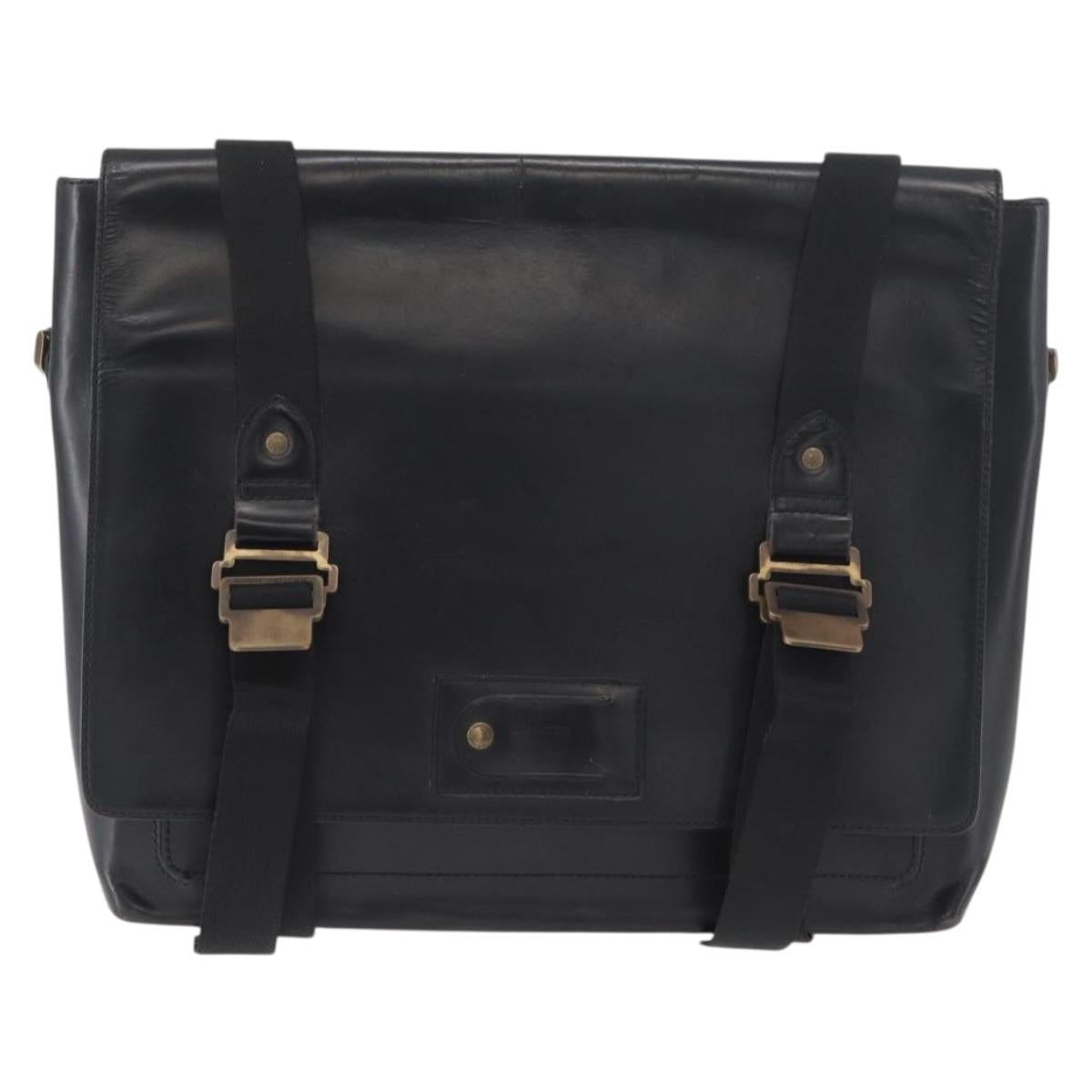 LOUIS VUITTON Nomad Liege Hussars Shoulder Bag Black M92224 LV Auth bs14675