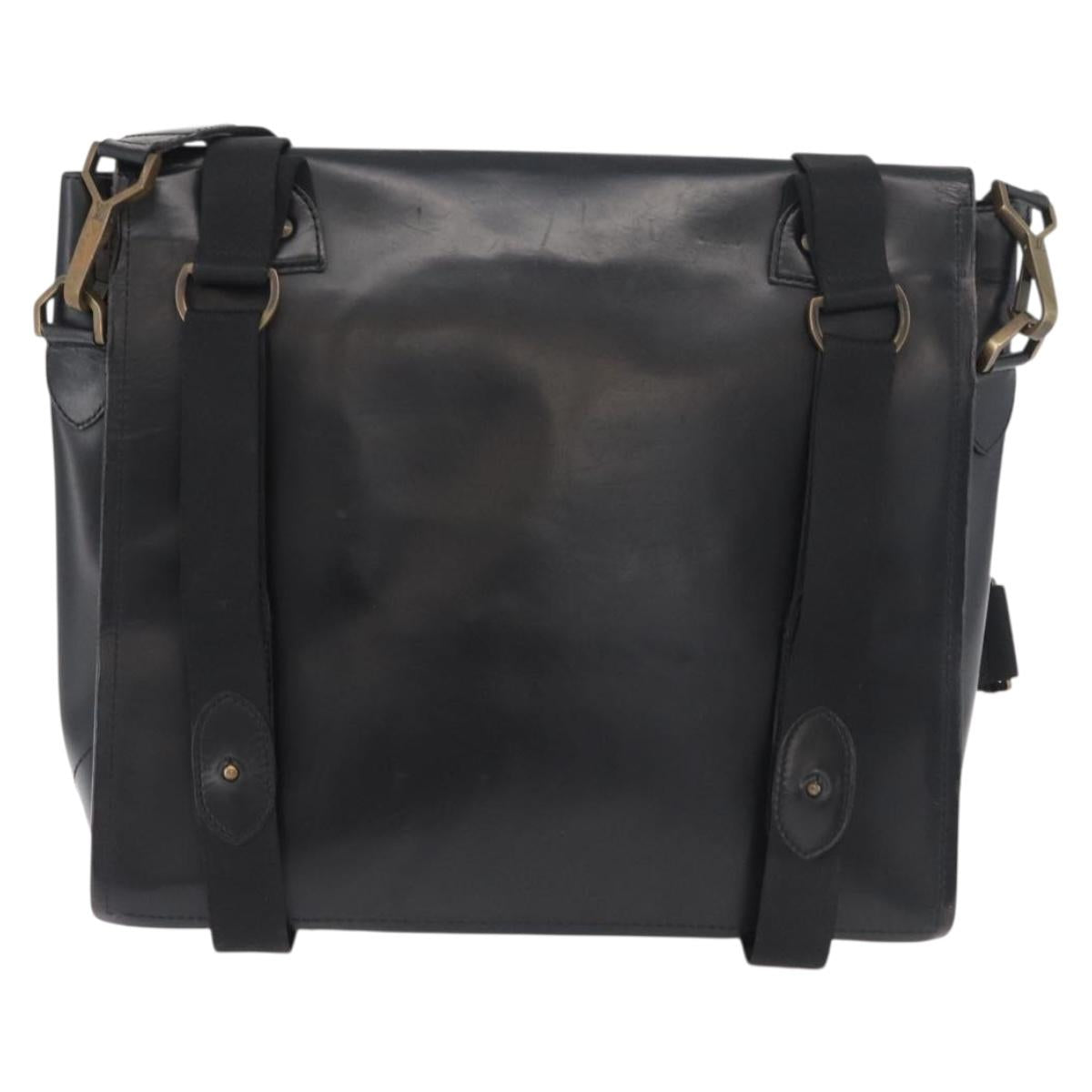 LOUIS VUITTON Nomad Liege Hussars Shoulder Bag Black M92224 LV Auth bs14675