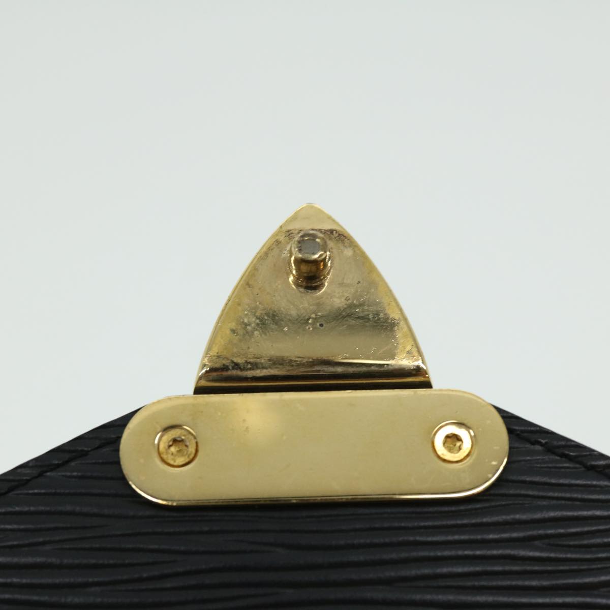 LOUIS VUITTON Epi Monceau Hand Bag Black M52123 LV Auth bs1472