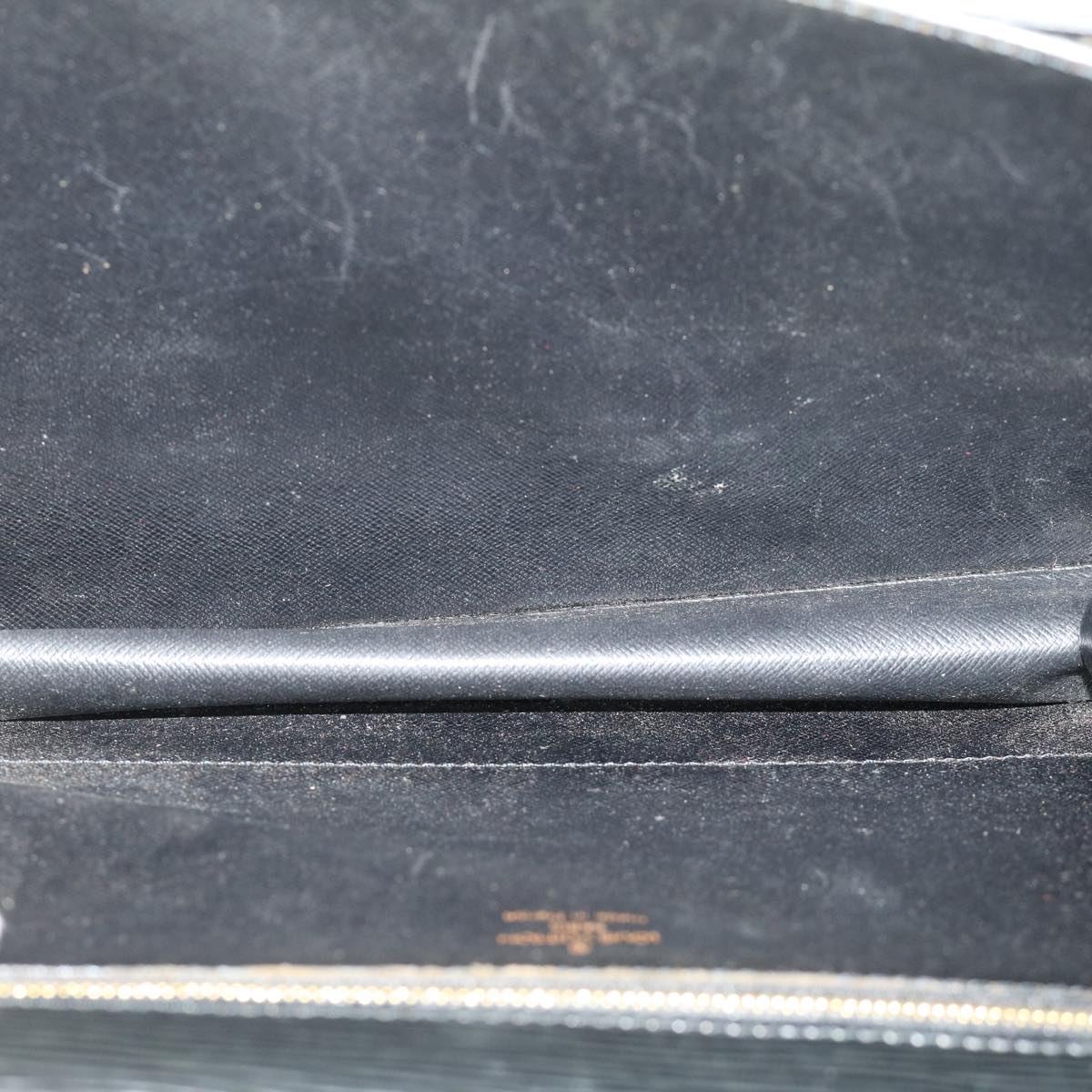 LOUIS VUITTON Epi Monceau Hand Bag Black M52123 LV Auth bs1472