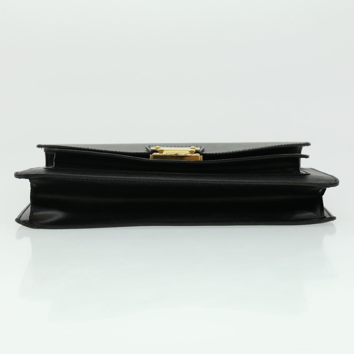 LOUIS VUITTON Epi Monceau Hand Bag Black M52123 LV Auth bs1472