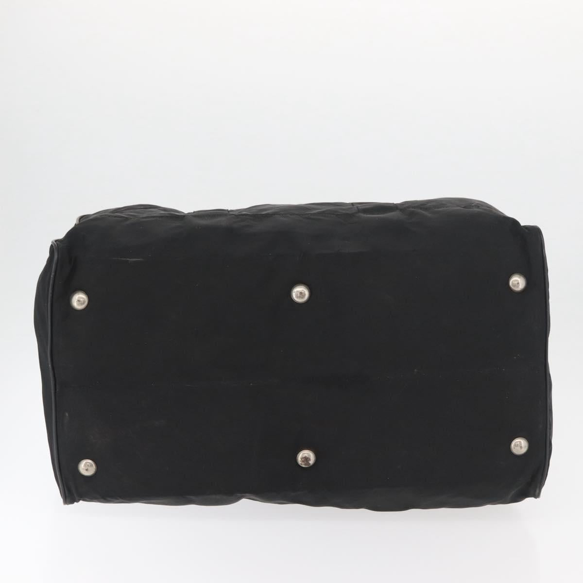 PRADA Boston Bag Nylon 2way Black Auth bs15045