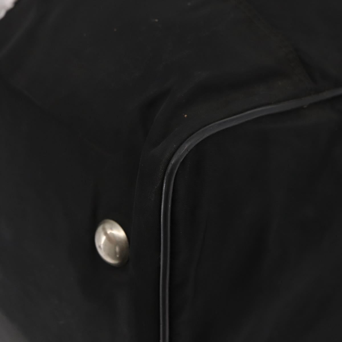 PRADA Boston Bag Nylon 2way Black Auth bs15045