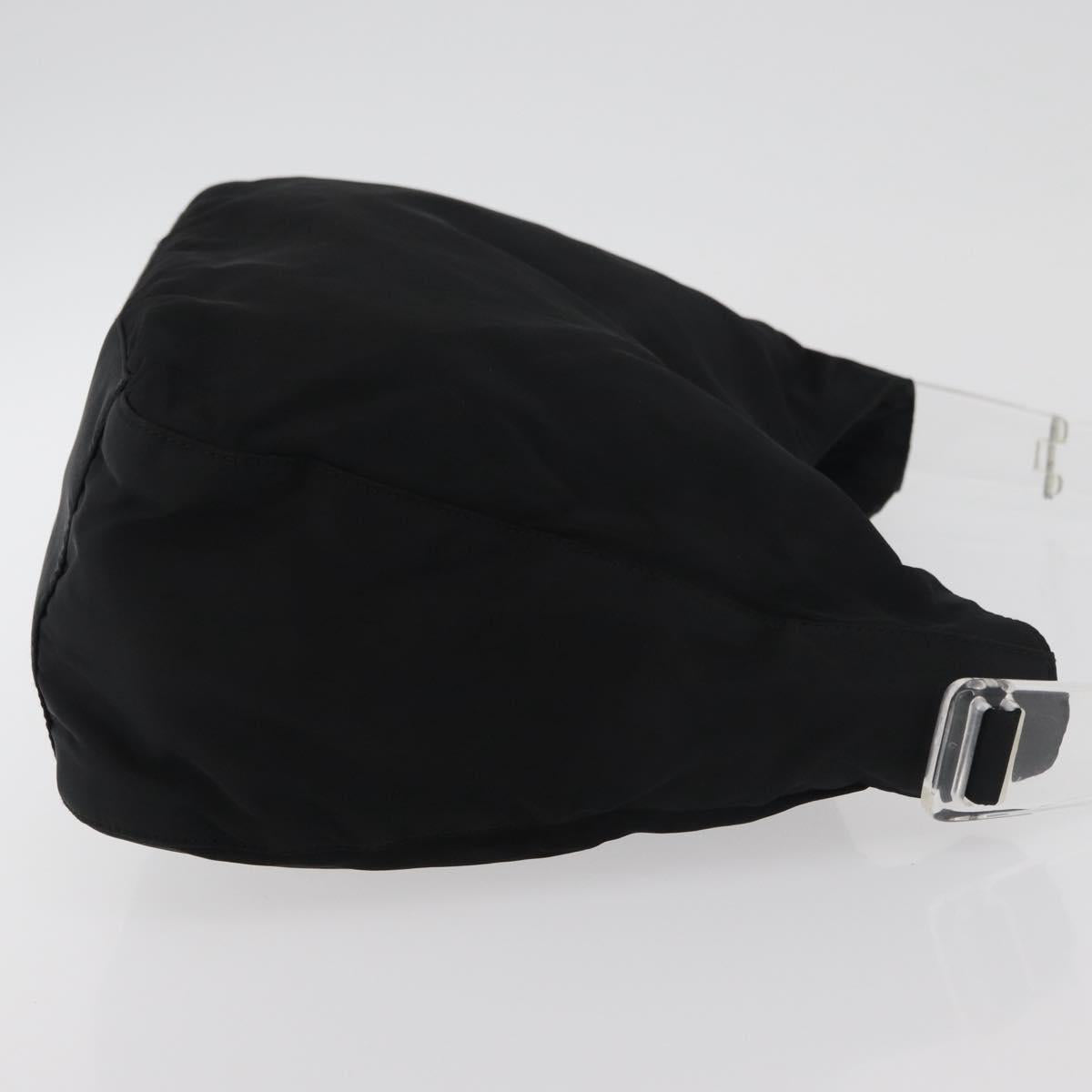 PRADA Shoulder Bag Nylon Black Auth bs15274