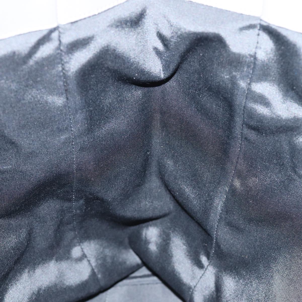 SAINT LAURENT Tote Bag Leather Gray Auth bs15314