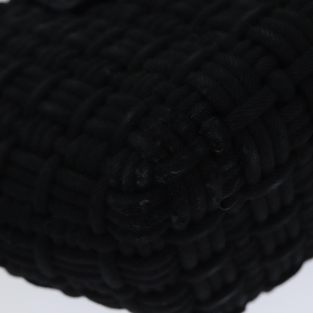 BALENCIAGA Bistro Hand Bag Canvas 2way Black 671342 Auth bs15695V