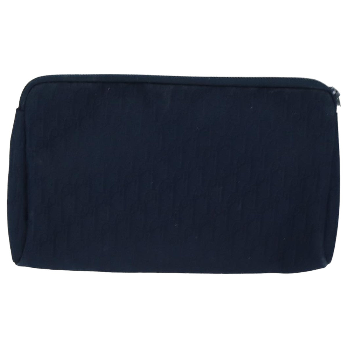 Christian Dior Trotter Canvas Pouch Navy Auth bs16192