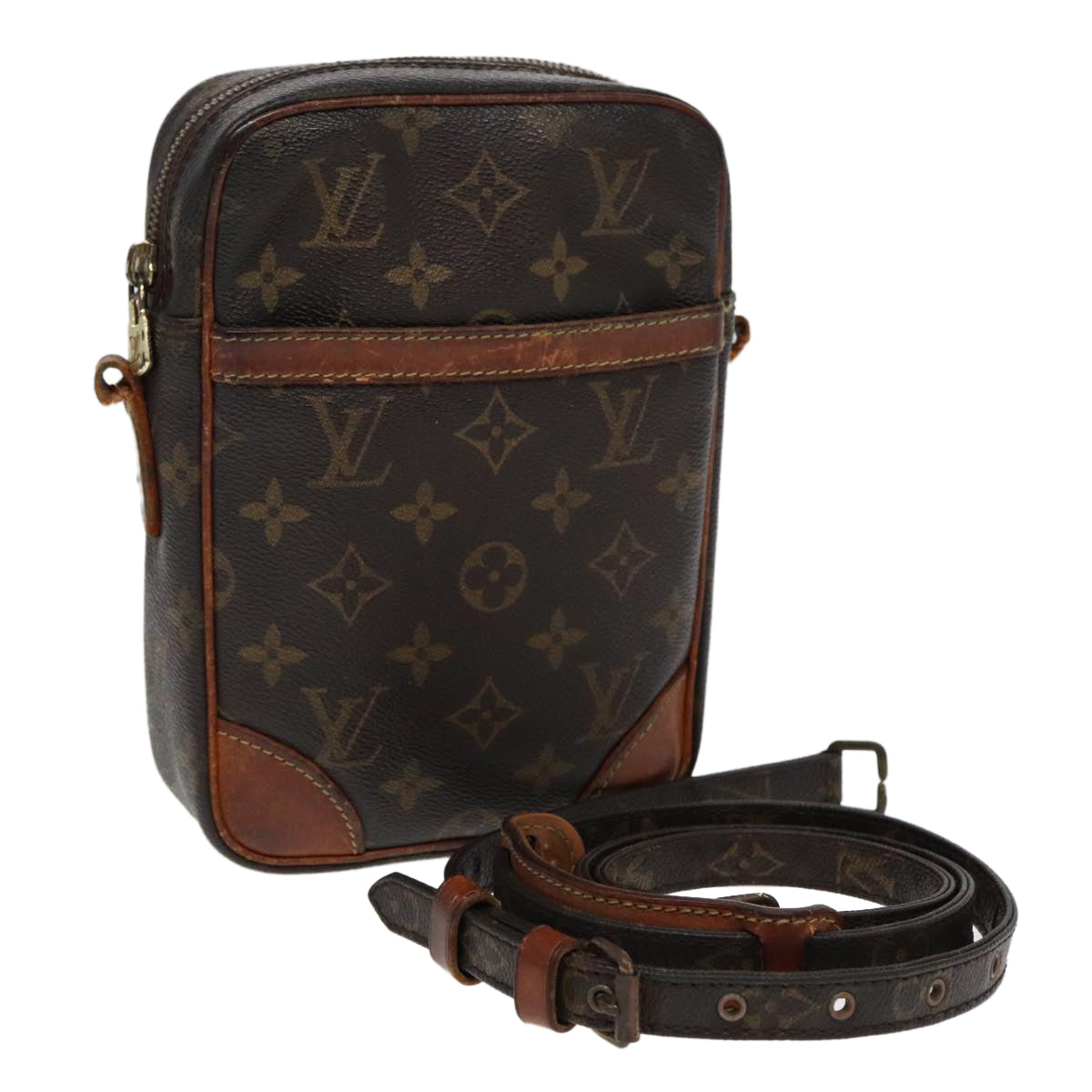 LOUIS VUITTON Monogram Danube Shoulder Bag M45266 LV Auth bs16266