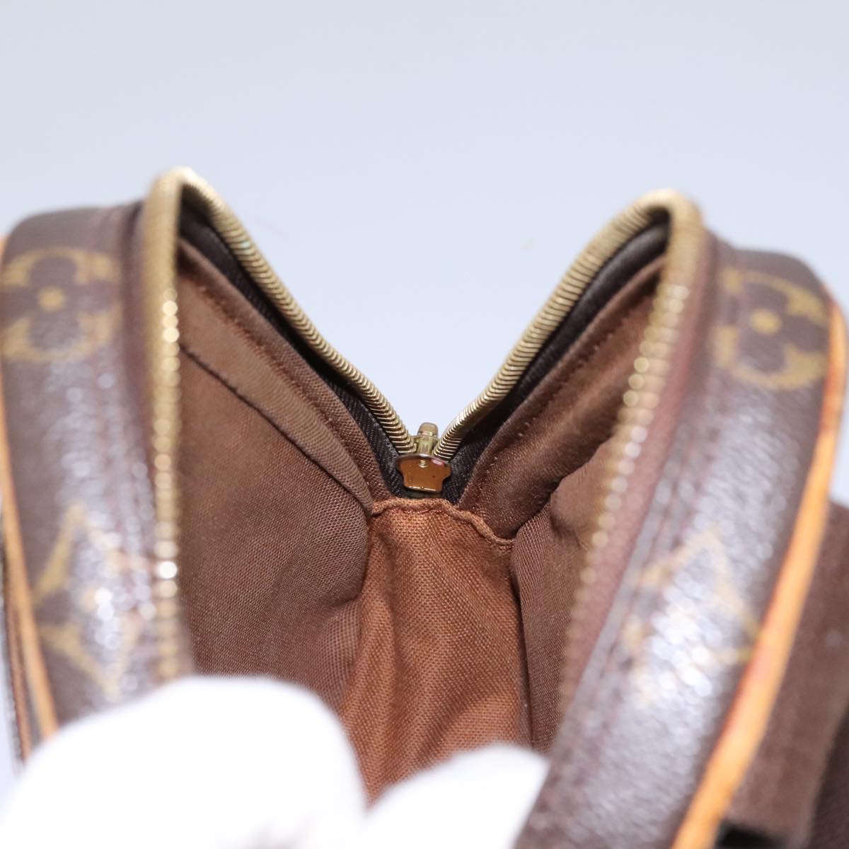 LOUIS VUITTON Monogram Pochette Gange Shoulder Bag M51870 LV Auth bs16322