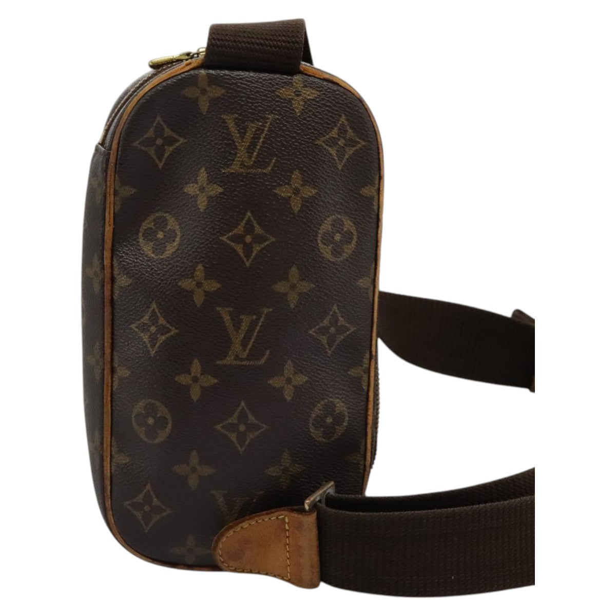 LOUIS VUITTON Monogram Pochette Gange Shoulder Bag M51870 LV Auth bs16322