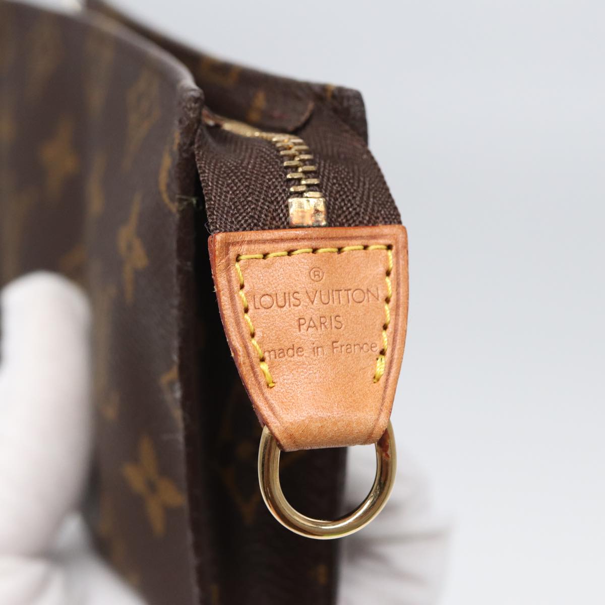 LOUIS VUITTON Monogram Bucket PM Pouch Accessory Pouch LV Auth bs16429