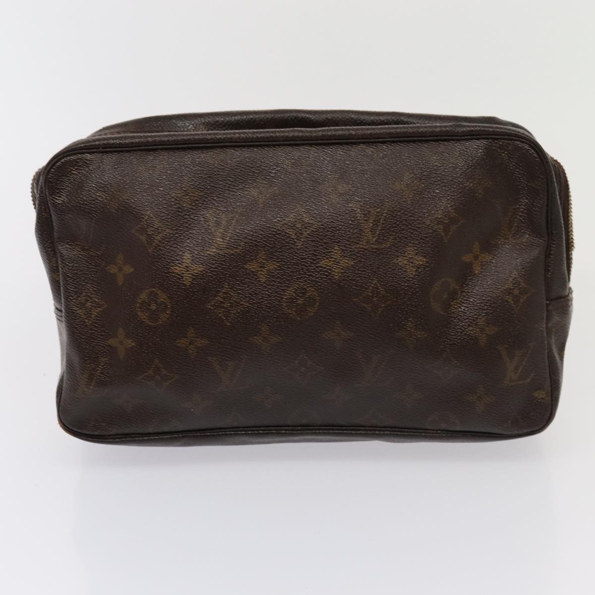 LOUIS VUITTON Monogram Trousse Toilette Clutch Bag 2Set LV Auth bs16491