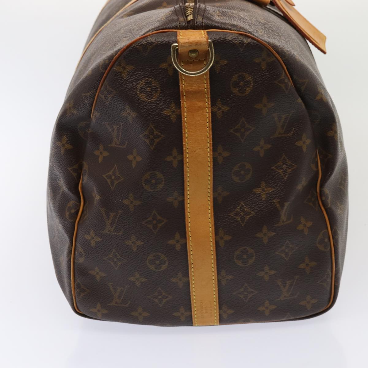 LOUIS VUITTON Monogram Keepall Bandouliere 55 Boston Bag M41414 LV Auth bs16939