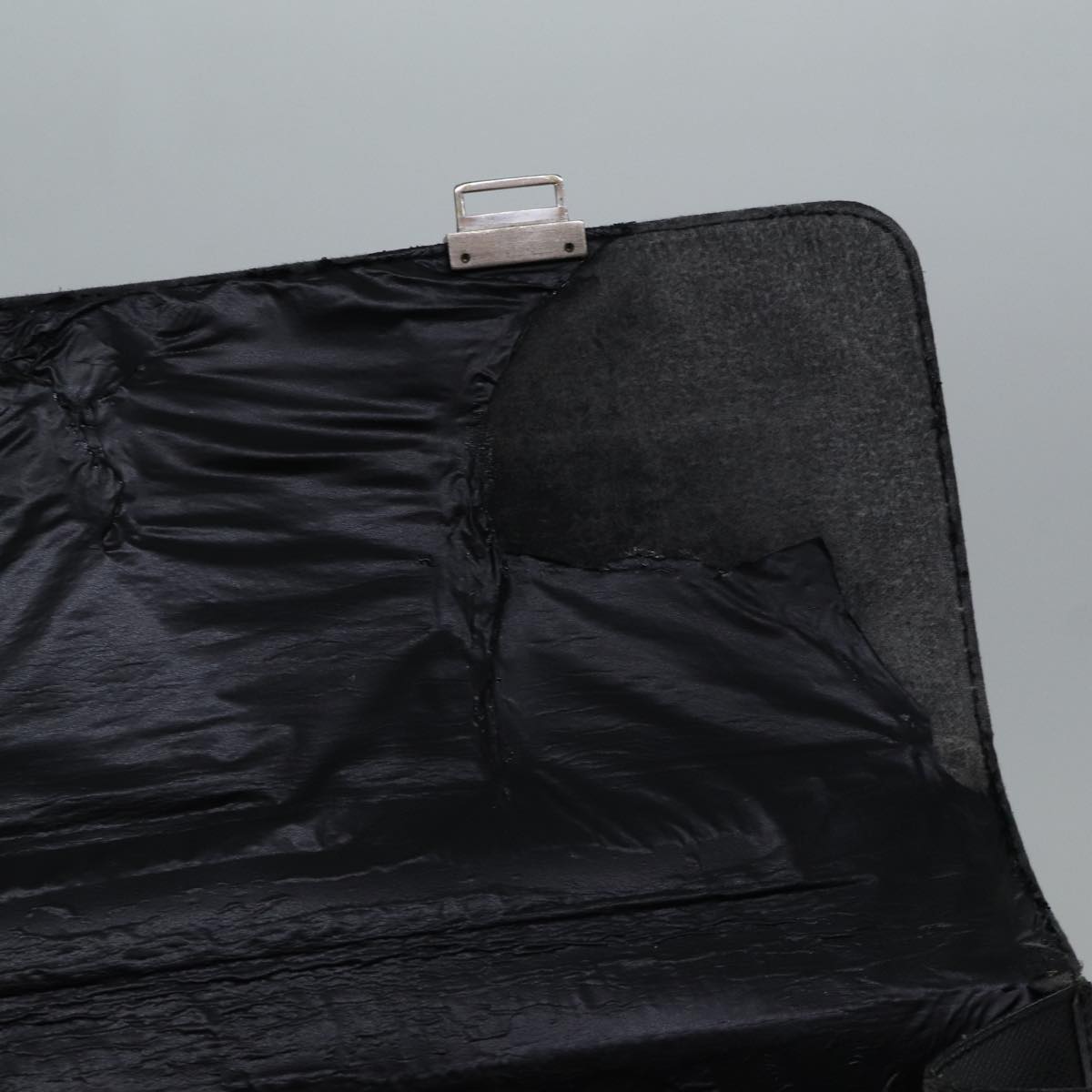 LOUIS VUITTON Taiga Serviette Kazan Business Bag Ardoise M30802 LV Auth bs17033