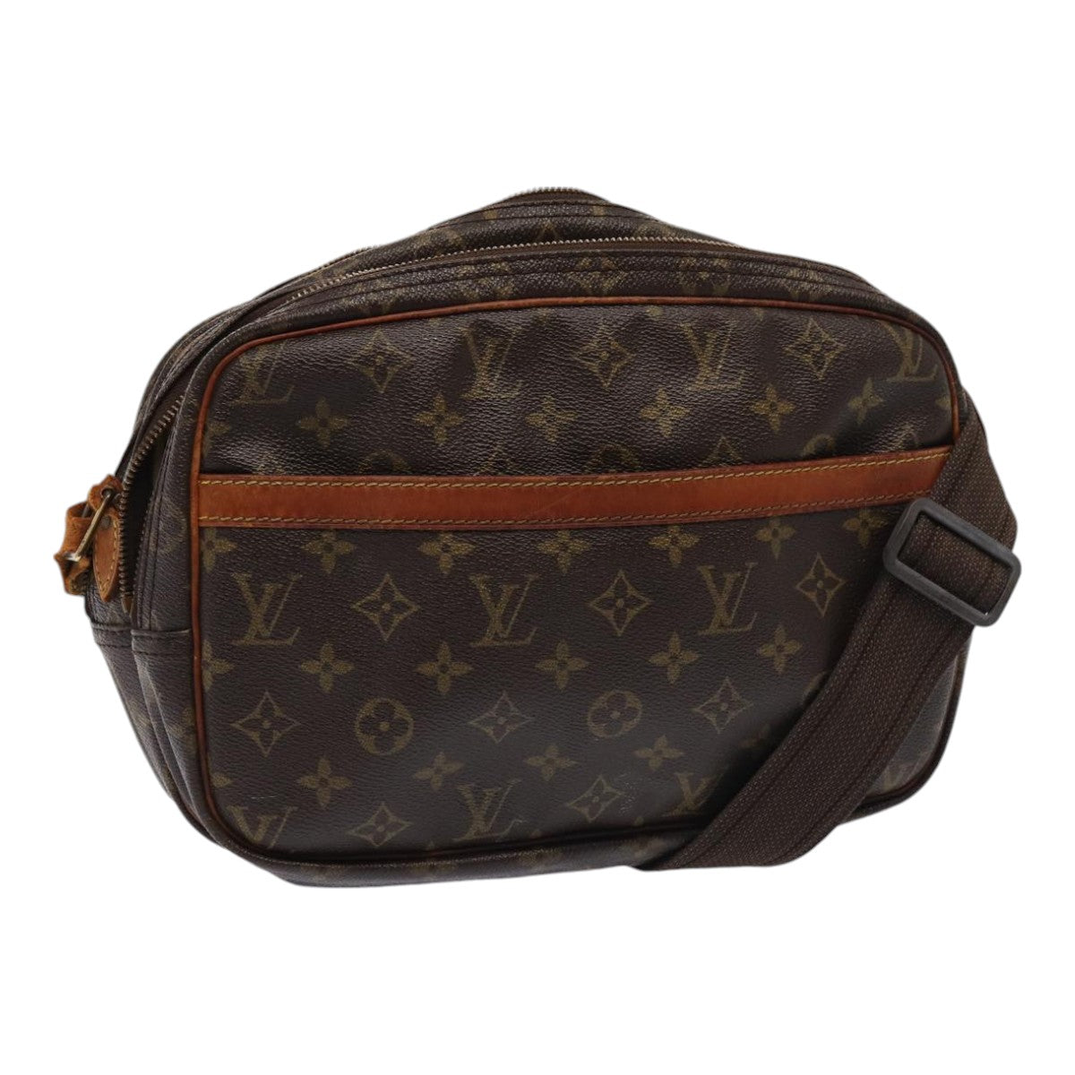 LOUIS VUITTON Monogram Reporter PM Shoulder Bag M45254 LV Auth bs17084