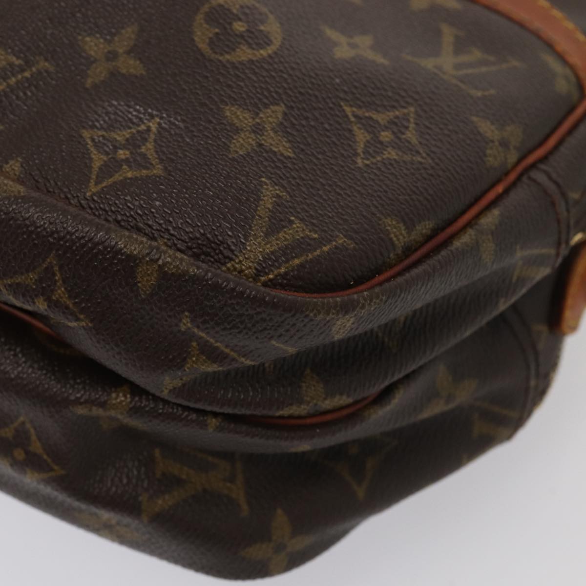 LOUIS VUITTON Monogram Reporter PM Shoulder Bag M45254 LV Auth bs17084