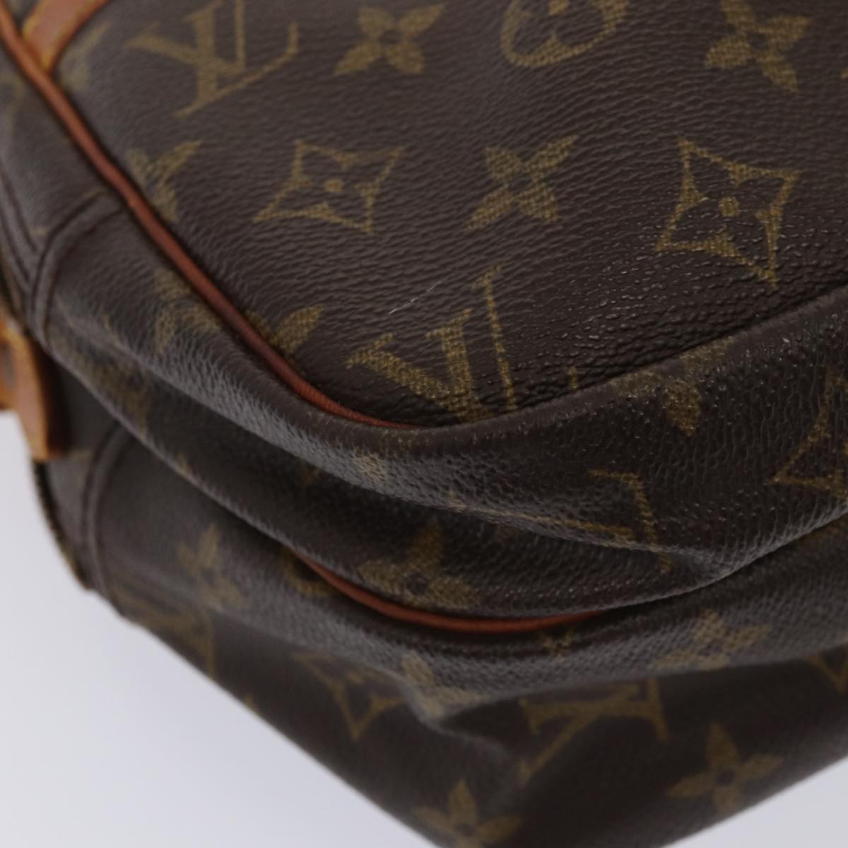 LOUIS VUITTON Monogram Reporter PM Shoulder Bag M45254 LV Auth bs17084