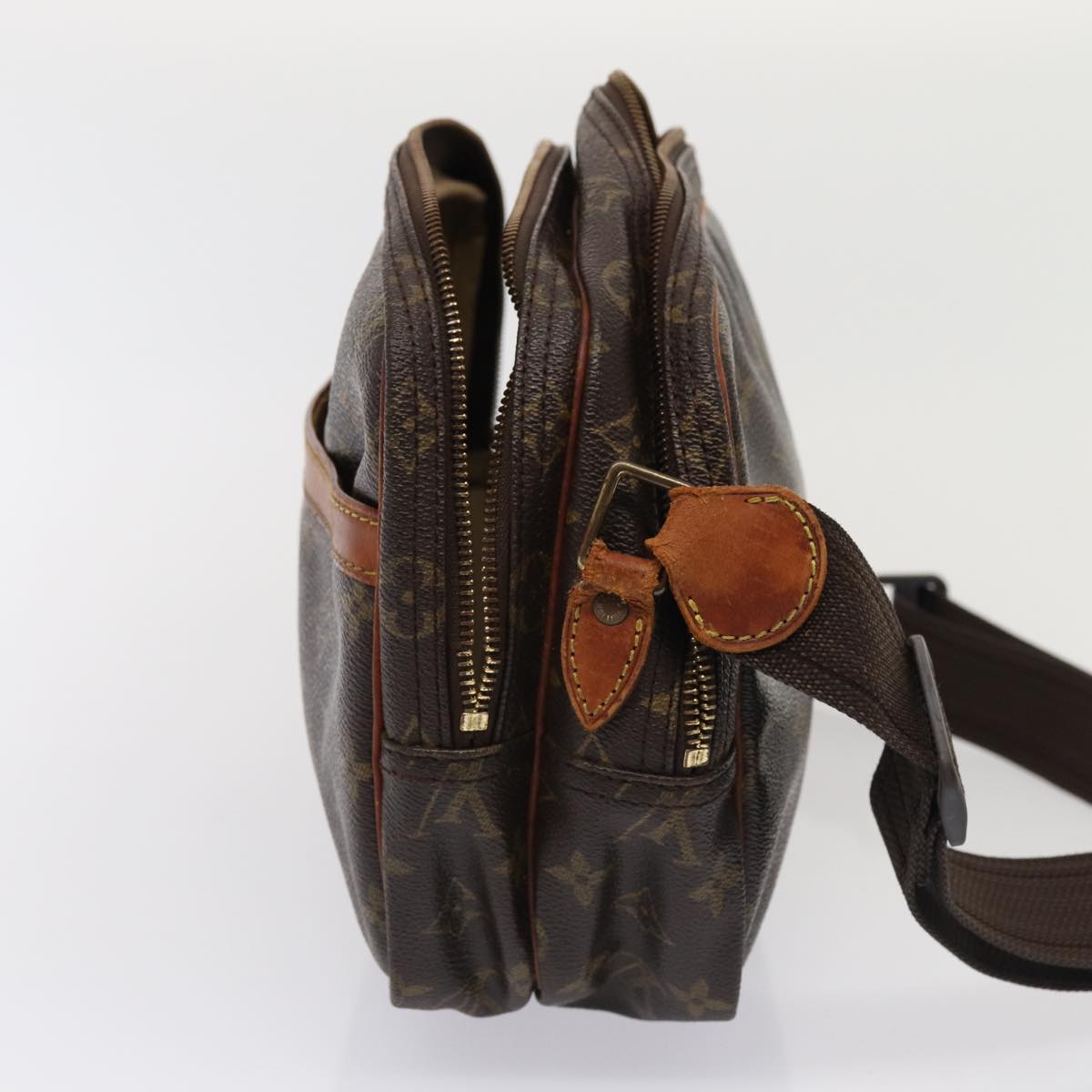 LOUIS VUITTON Monogram Reporter PM Shoulder Bag M45254 LV Auth bs17084