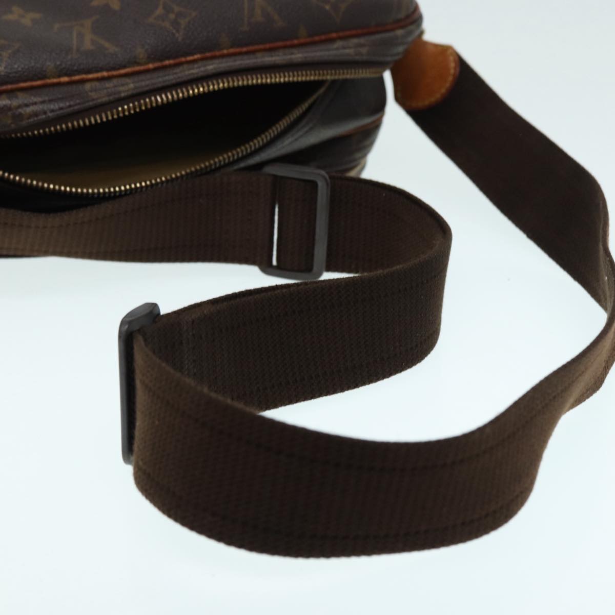 LOUIS VUITTON Monogram Reporter PM Shoulder Bag M45254 LV Auth bs17086