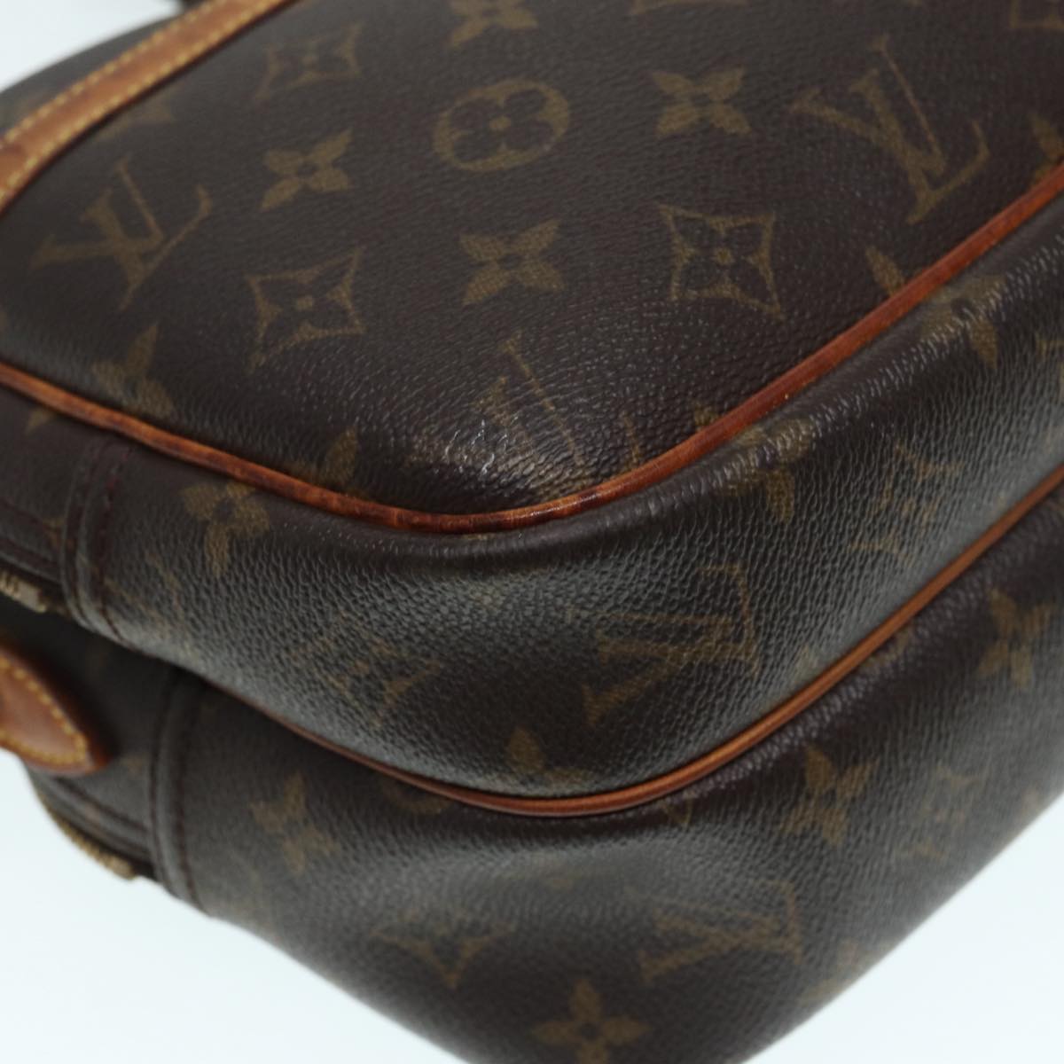 LOUIS VUITTON Monogram Reporter PM Shoulder Bag M45254 LV Auth bs17086