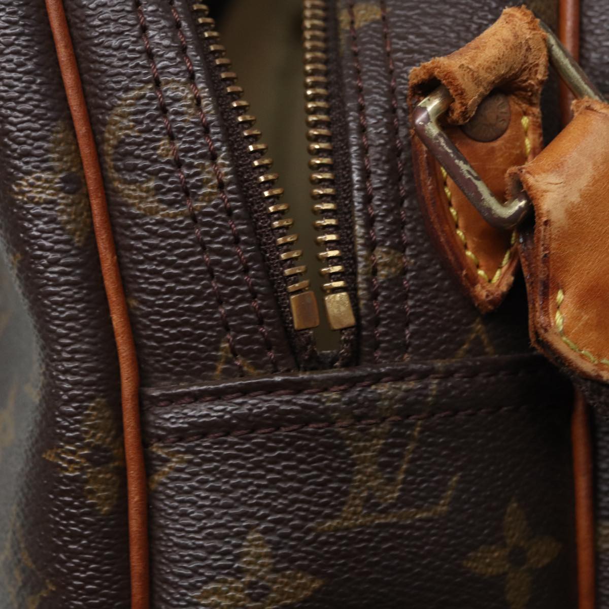 LOUIS VUITTON Monogram Reporter PM Shoulder Bag M45254 LV Auth bs17086