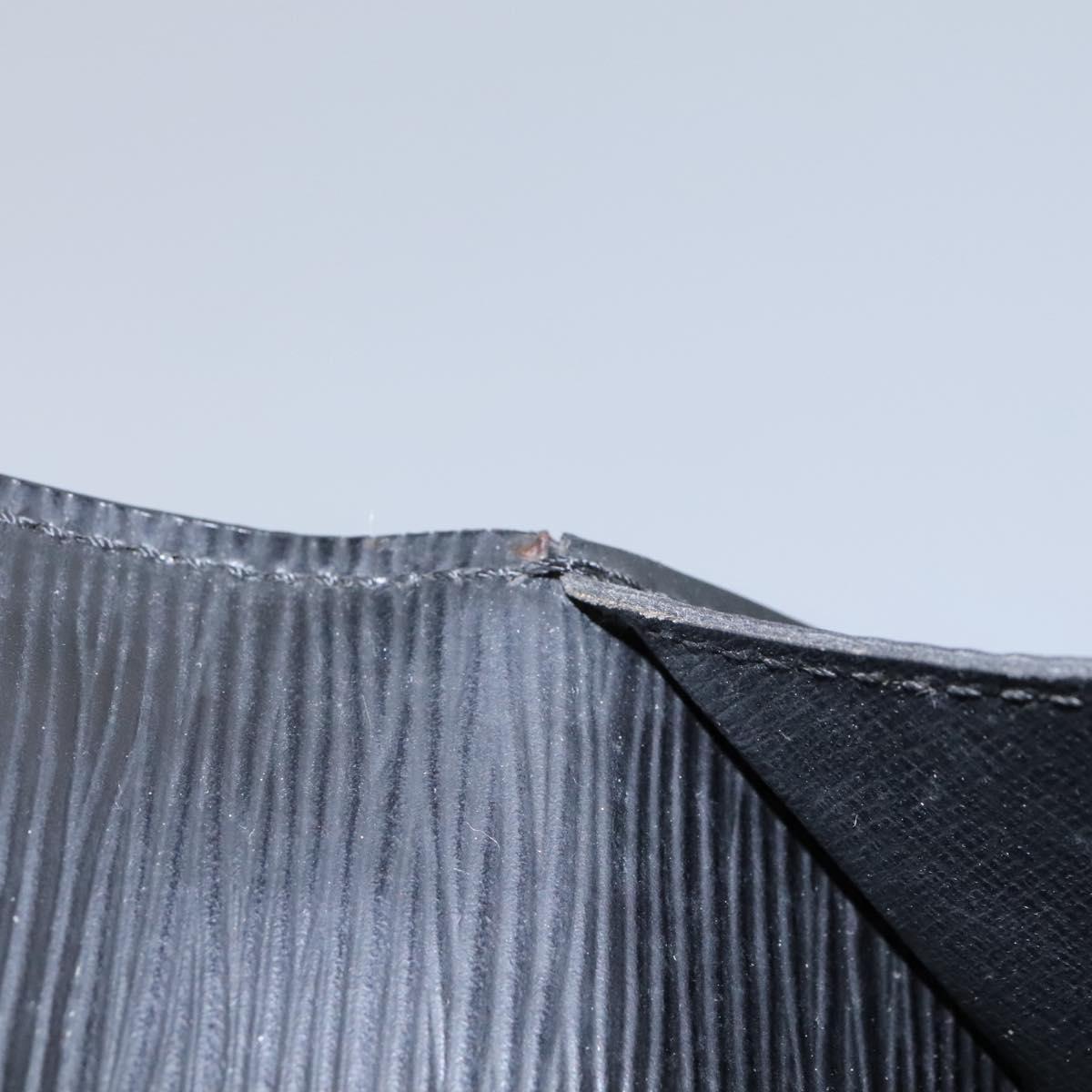 LOUIS VUITTON Epi Serviette Conseiller Briefcase Black M54422 LV Auth bs17184