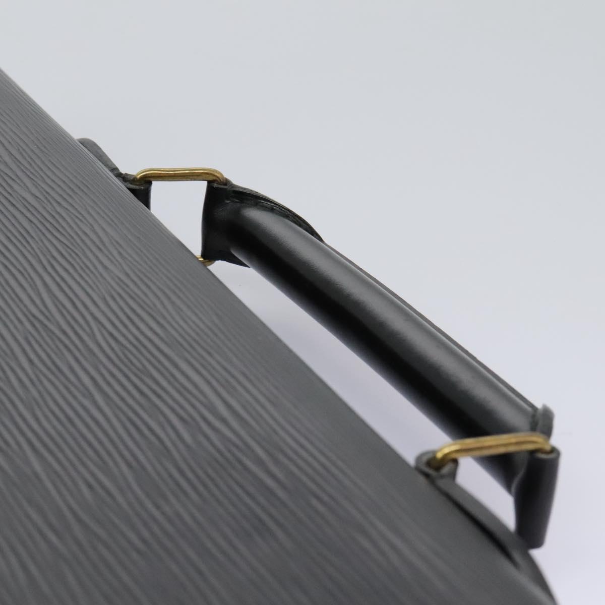 LOUIS VUITTON Epi Serviette Conseiller Briefcase Black M54422 LV Auth bs17184