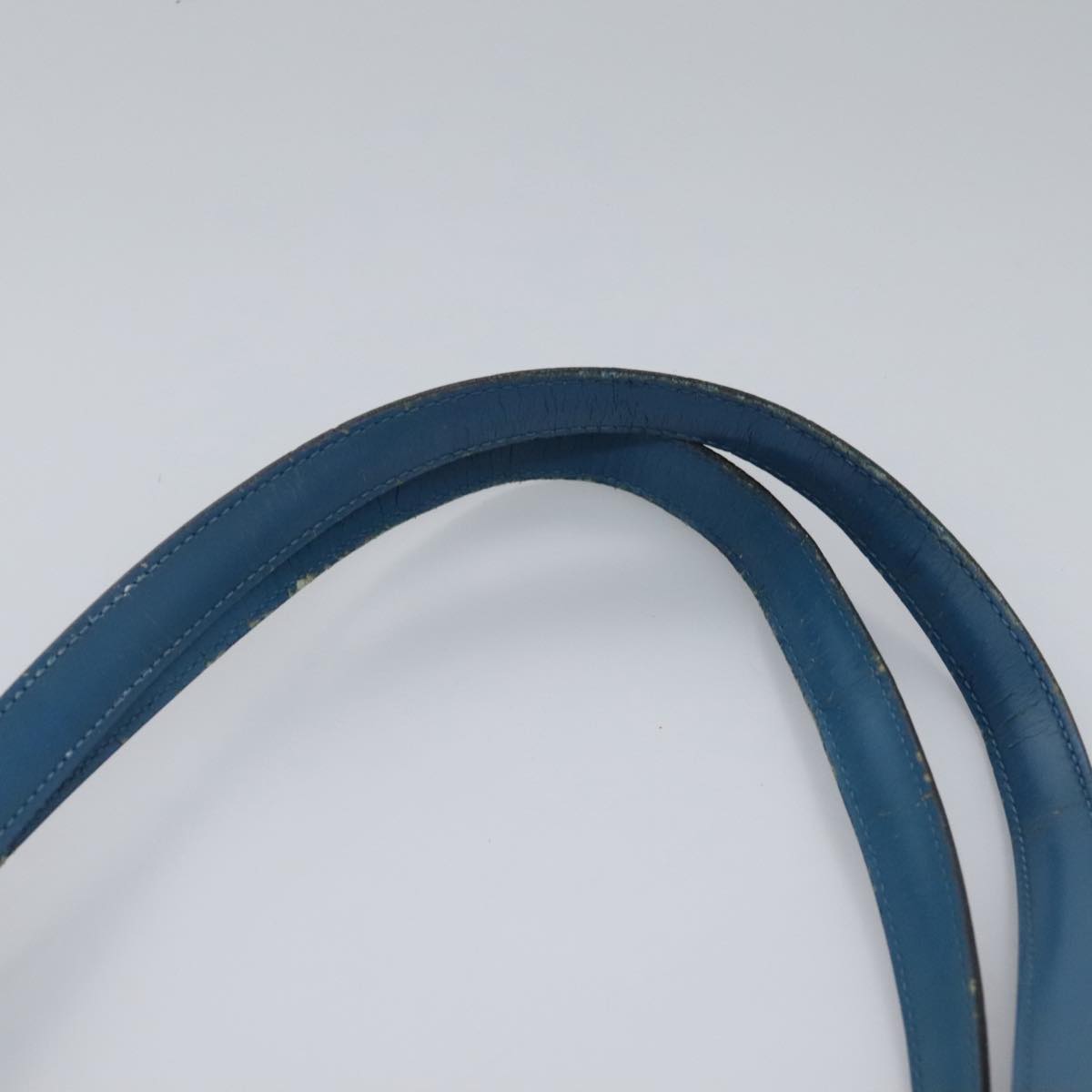 LOUIS VUITTON Epi Saint Jacques Shopping Shoulder Bag Blue M52275 Auth bs17203