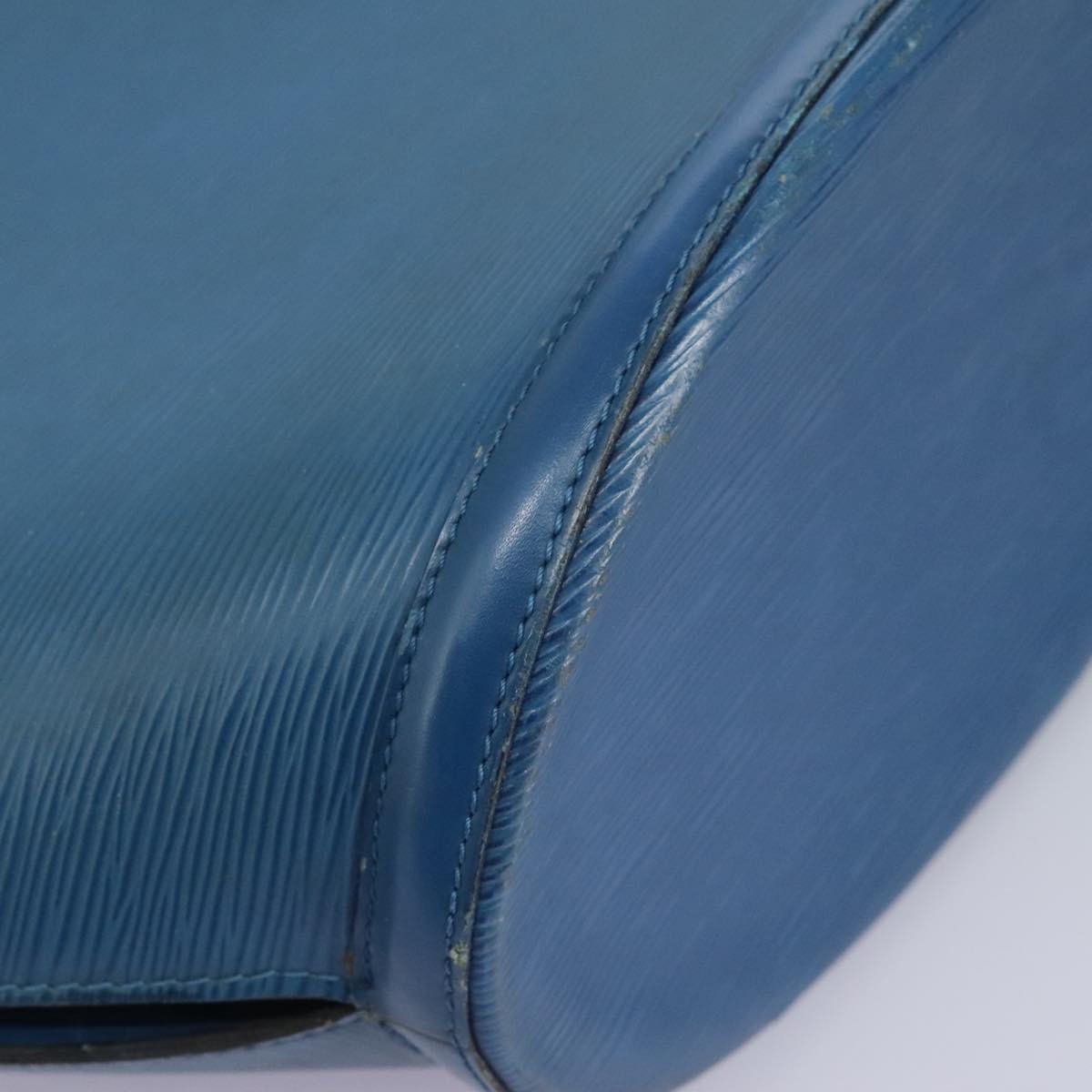 LOUIS VUITTON Epi Saint Jacques Shopping Shoulder Bag Blue M52275 Auth bs17203