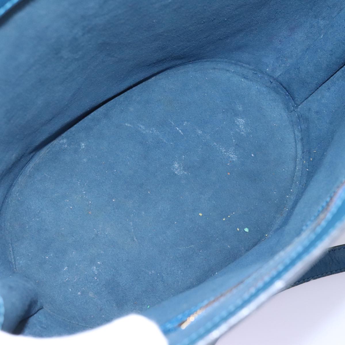 LOUIS VUITTON Epi Saint Jacques Shopping Shoulder Bag Blue M52275 Auth bs17203